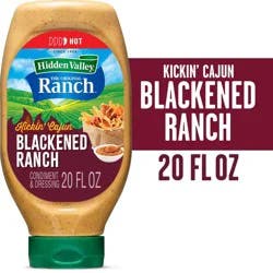 Hidden Valley Gluten Free Kickin' Cajun Blackened Ranch Dressing Condiment and Salad Dressing