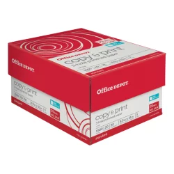 Office Depot 3-Hole Punched Copy And Print Paper, 92 Brightness