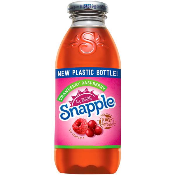 slide 1 of 2, Snapple Cranberry Raspberry, 16 fl oz