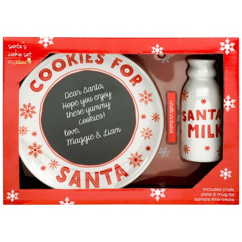 Pearhead Santa Cookie Set