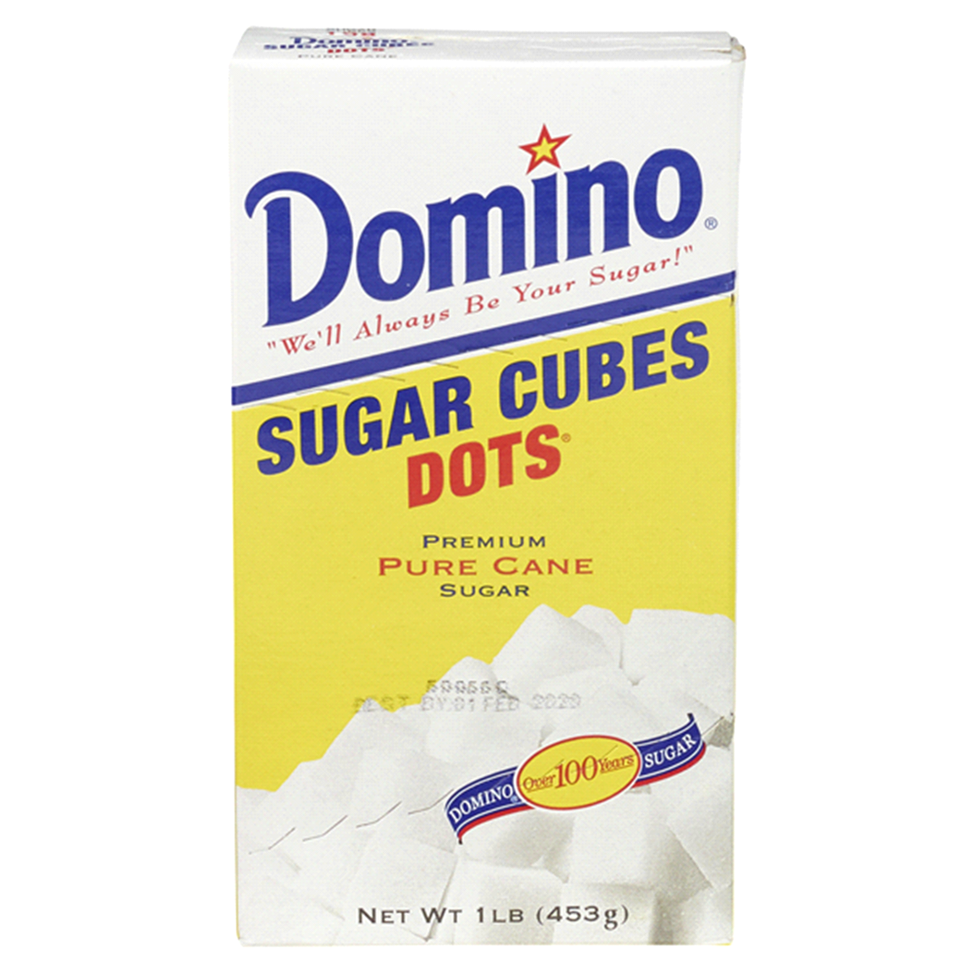 slide 1 of 1, Domino Premium Pure Cane Sugar Cubes 126 count, 1 lb, 1 lb