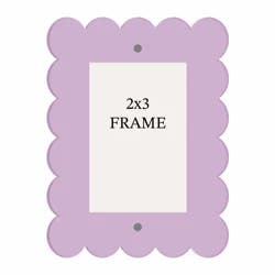 New View Wavy Frame Lavender 2x3 Inches