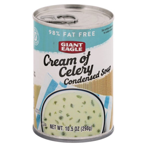 slide 1 of 1, Giant Eagle Cream Of Celery Soup, 98% Fat Free, 10.5 oz