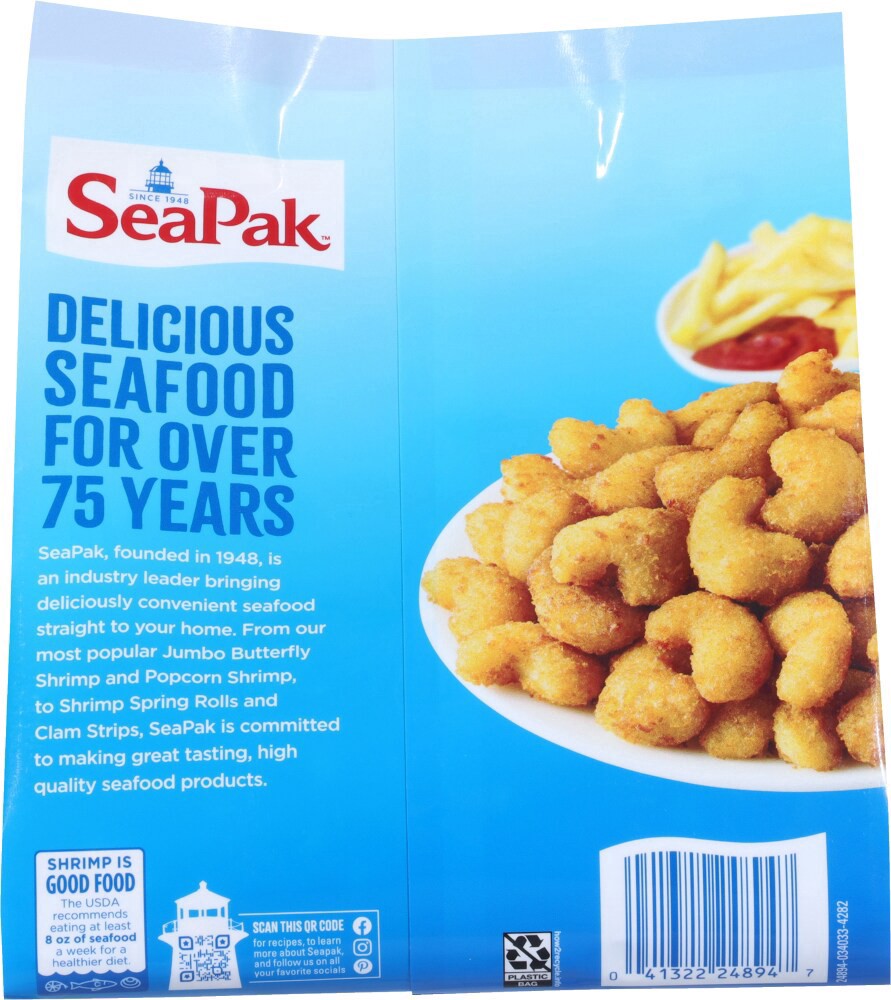 slide 2 of 2, SeaPak™ Crunchy Shrimp Poppers, 18 oz