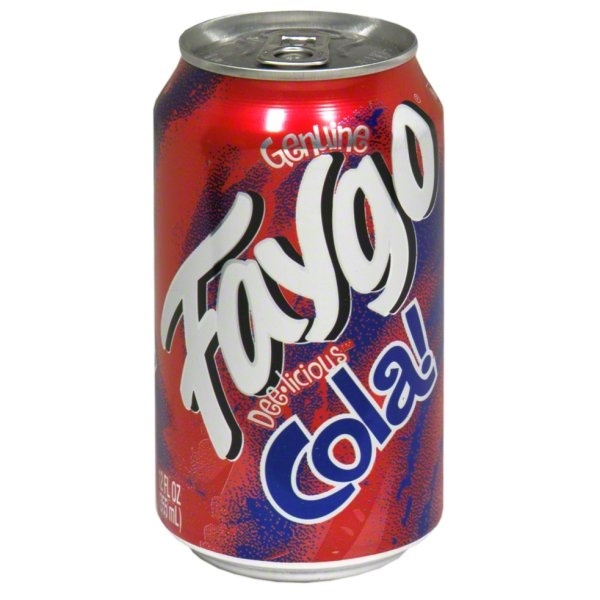 slide 1 of 1, Faygo Cola, 12 oz