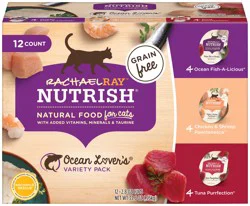 Rachael Ray Nutrish Cat Food, Ocean Lovers Variety