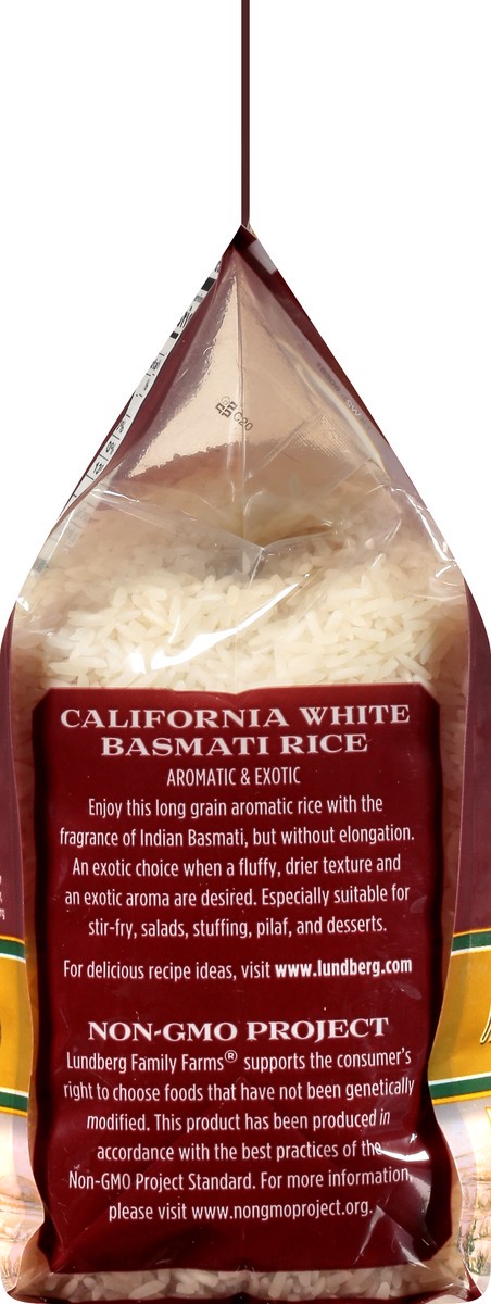 slide 13 of 13, Lundberg Family Farms White California Organic Basmati Rice 4 lb, 4 lb