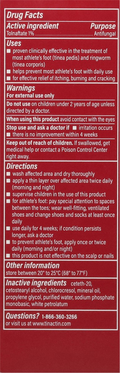 slide 13 of 17, Tinactin Cream Tolnaftate Antifungal 1 oz, 1 oz