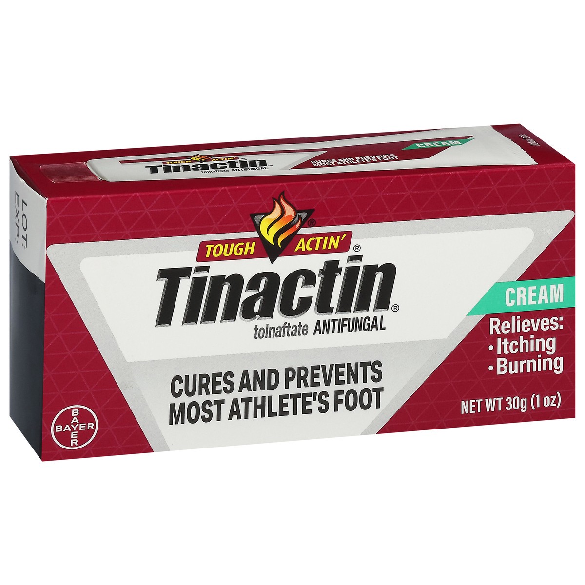 slide 8 of 17, Tinactin Cream Tolnaftate Antifungal 1 oz, 1 oz