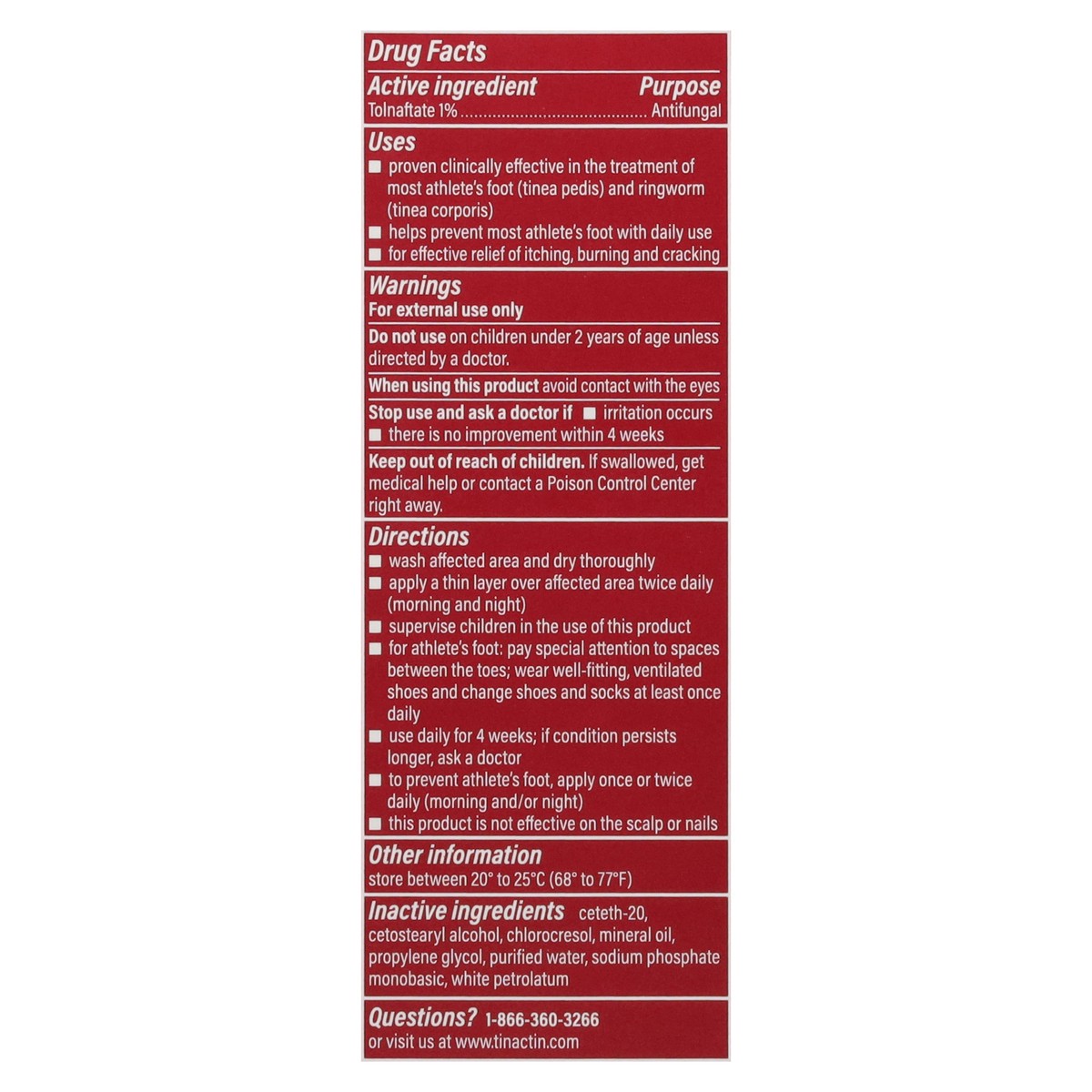 slide 9 of 17, Tinactin Cream Tolnaftate Antifungal 1 oz, 1 oz