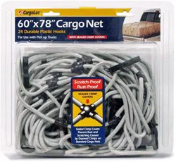 CargoLoc Cargo Net With Sealed Crimp Covers - Silver