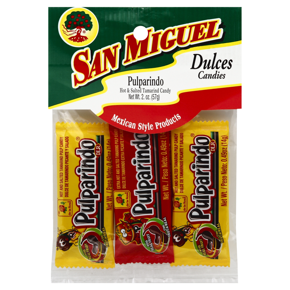 slide 1 of 1, San Miguel Pulparindo Spicy Candy, 12 ct