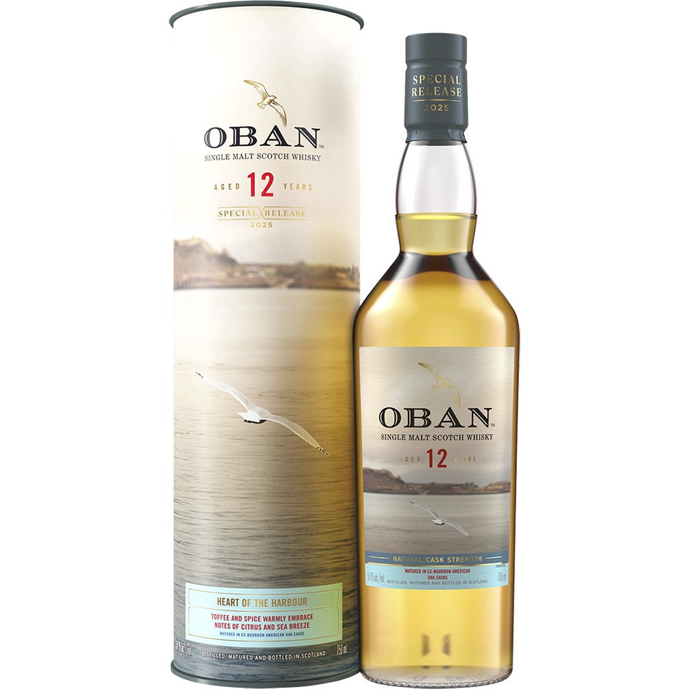 slide 1 of 1, Oban 12yo Heart Of Harbour 2025, 750 ml