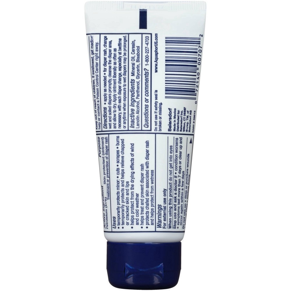 slide 3 of 5, Aquaphor Baby Advanced Therapy Healing Ointment Skin Protectant 1.75 oz. Tube, 1.75 oz