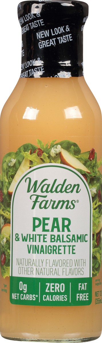 slide 6 of 9, Walden Farms Pear & White Balsamic Vinaigrette 12 fl oz, 12 fl oz
