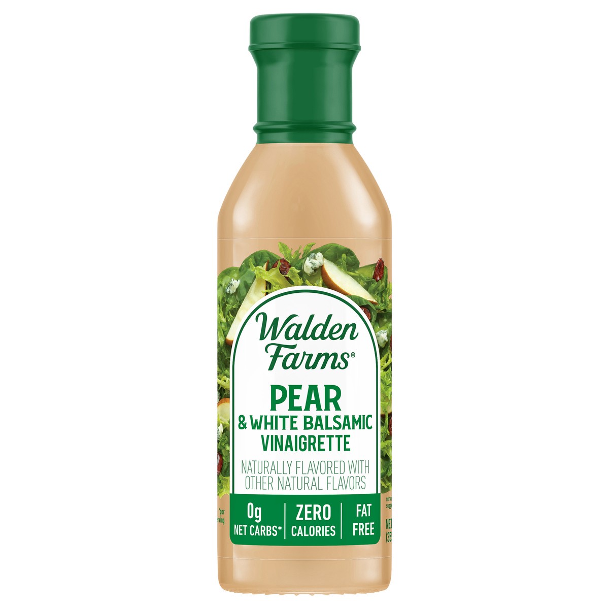 slide 1 of 9, Walden Farms Pear & White Balsamic Vinaigrette 12 fl oz, 12 fl oz