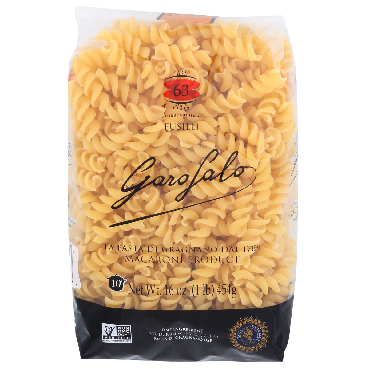 slide 1 of 4, Garofalo Fusilli Pasta, 16 oz