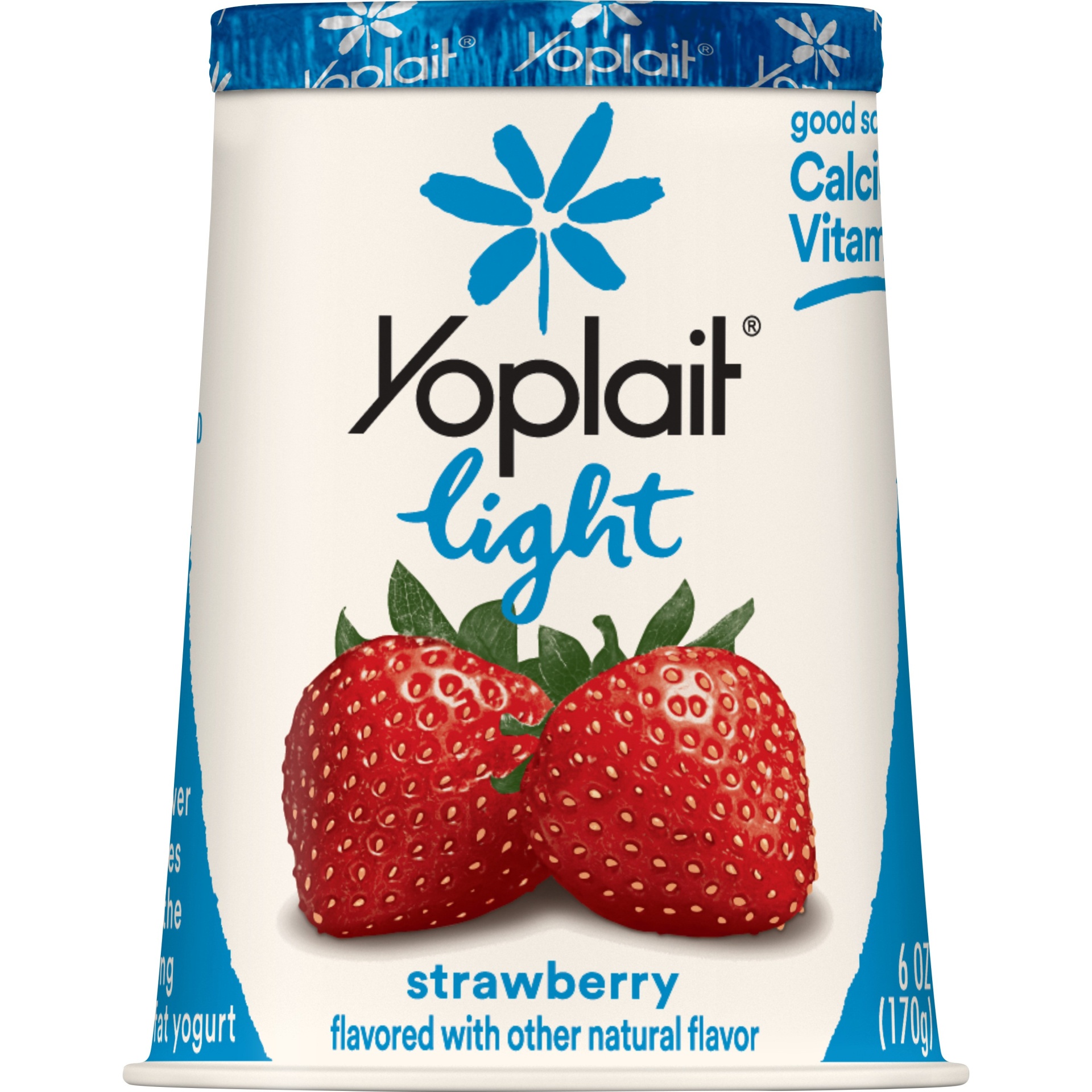 slide 1 of 3, Yoplait Yogurt Fat Free Strawberry, 6 oz
