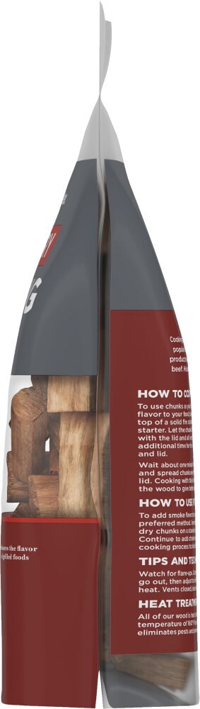 slide 5 of 6, Harris Teeter® Hickory Smoking Chunks, 1 ct