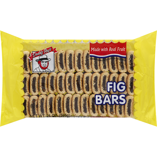 slide 1 of 1, Daddy Rays Bars, Fig, 1 ct