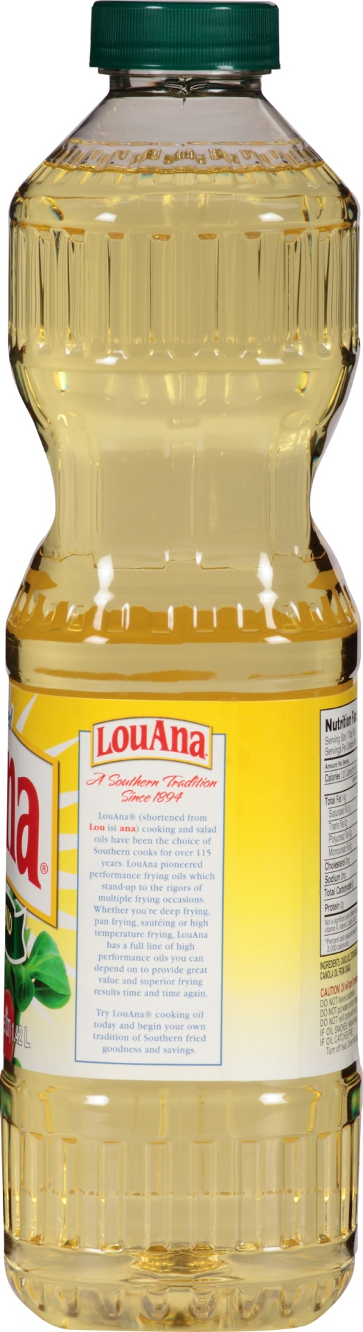 slide 3 of 8, LouAna Canola Oil Blend 48 oz, 48 oz