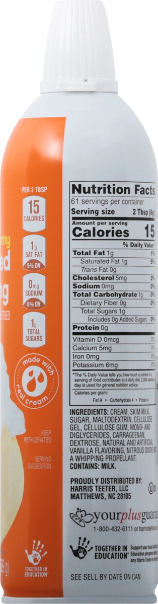 slide 2 of 13, Harris Teeter Extra Creamy Topping, 1 ct