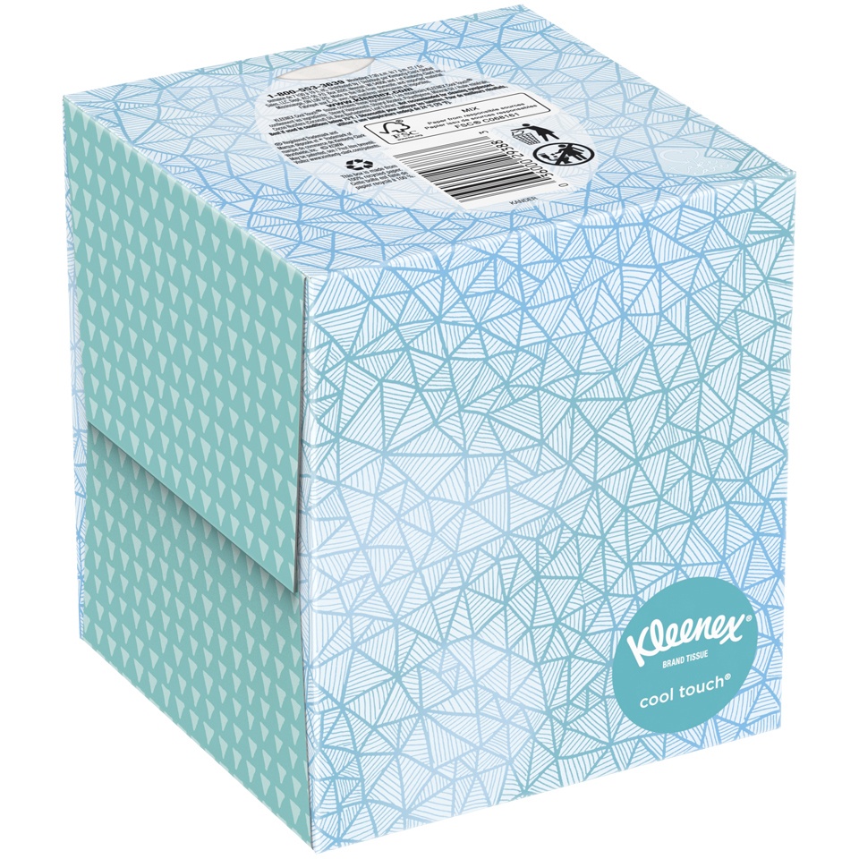 slide 2 of 2, Kleenex Cool Touch Facial Tissue, 50 ct