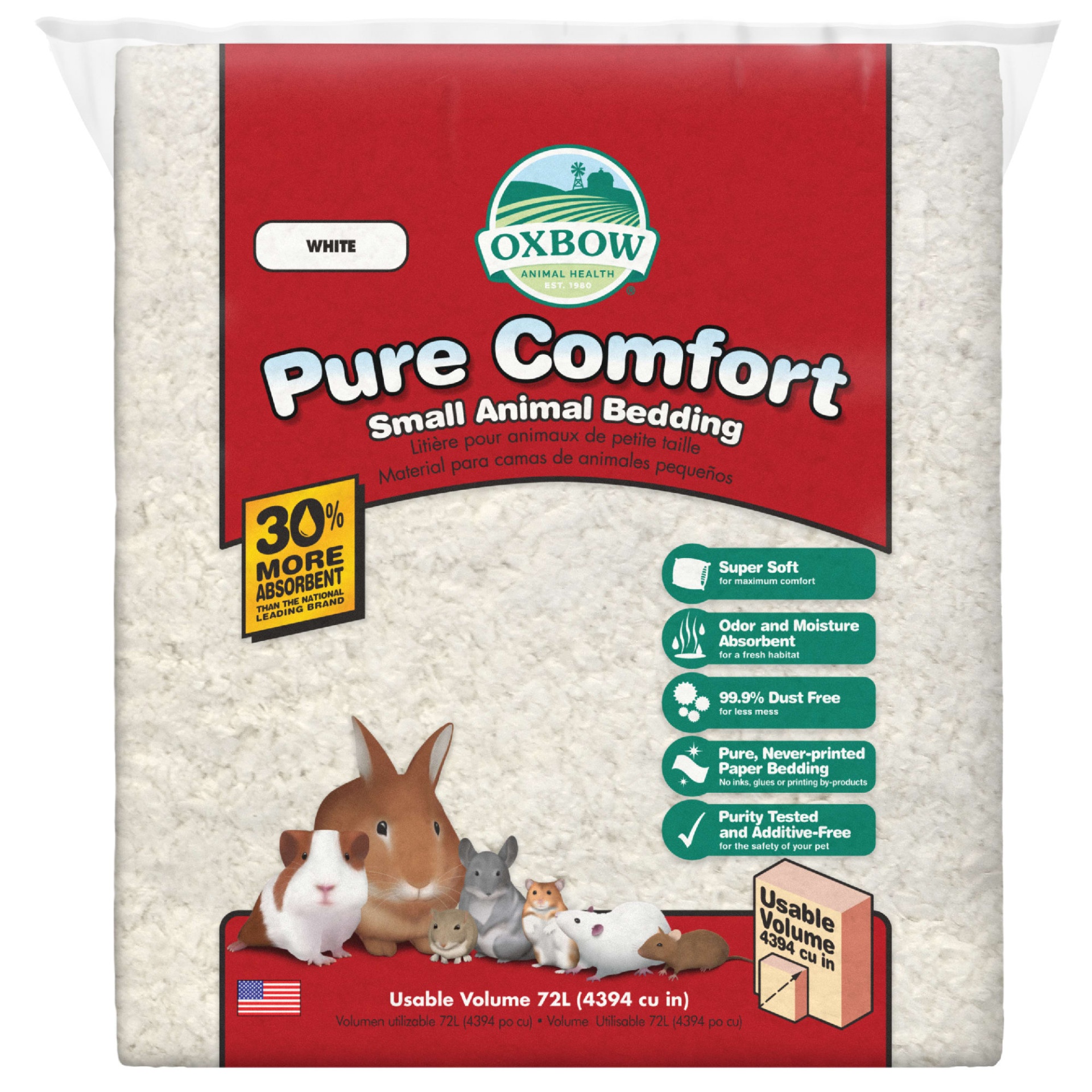 slide 1 of 1, Oxbow Pure Comfort White, 42 liter