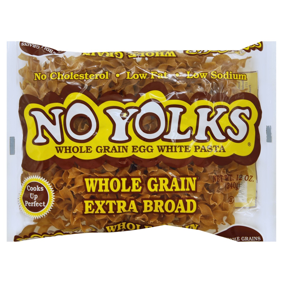 slide 2 of 6, No Yolks Whole Grain Extra Broad Noodles, 12 oz