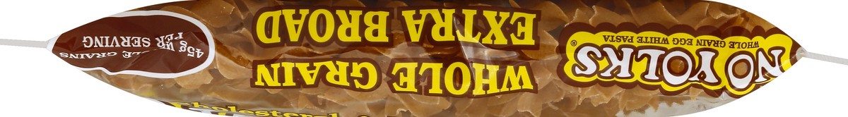 slide 6 of 6, No Yolks Whole Grain Extra Broad Noodles, 12 oz