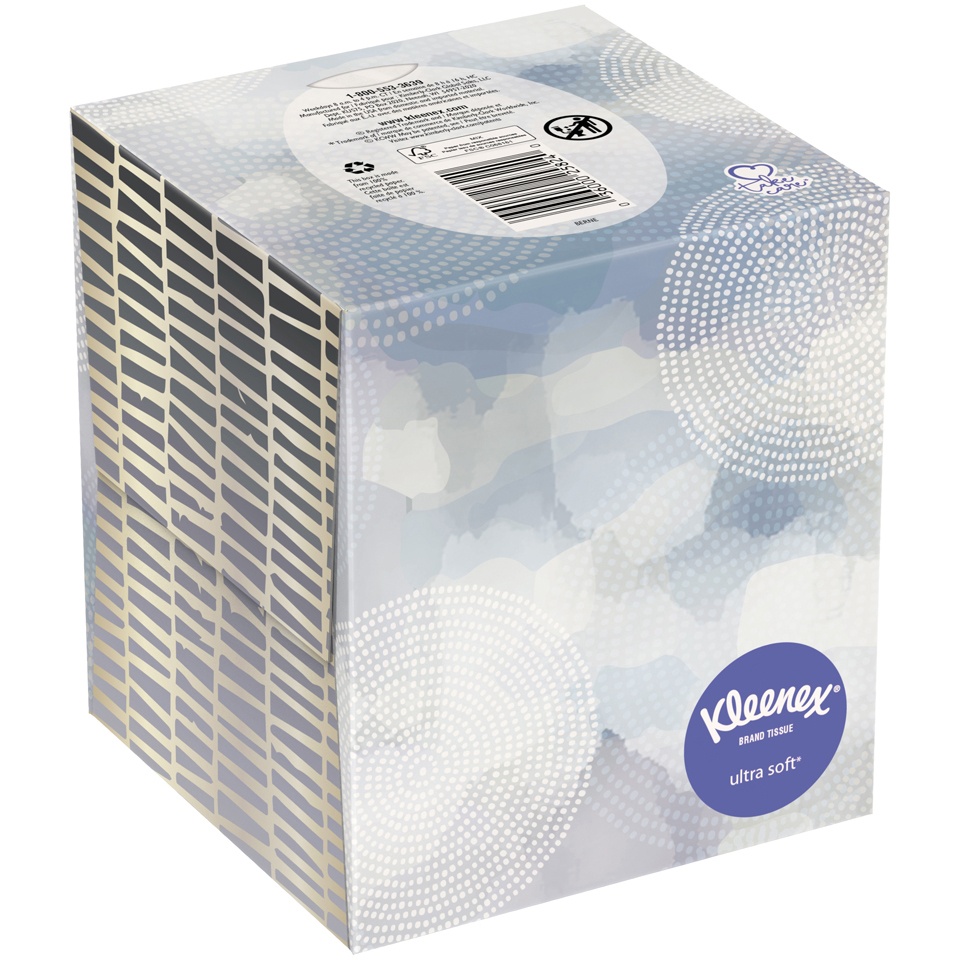 slide 2 of 2, Kleenex Ultra Soft Facial Tissue, 75 ct