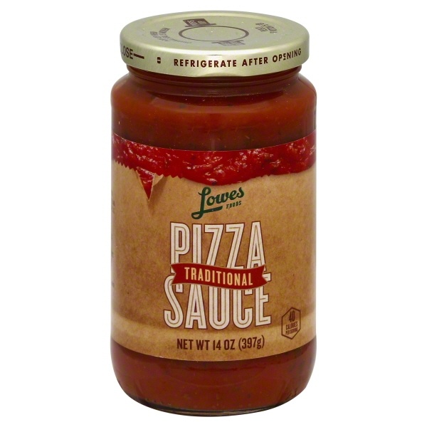 slide 1 of 1, Lowes Foods Pizza Sauce Traditional, 14 ct