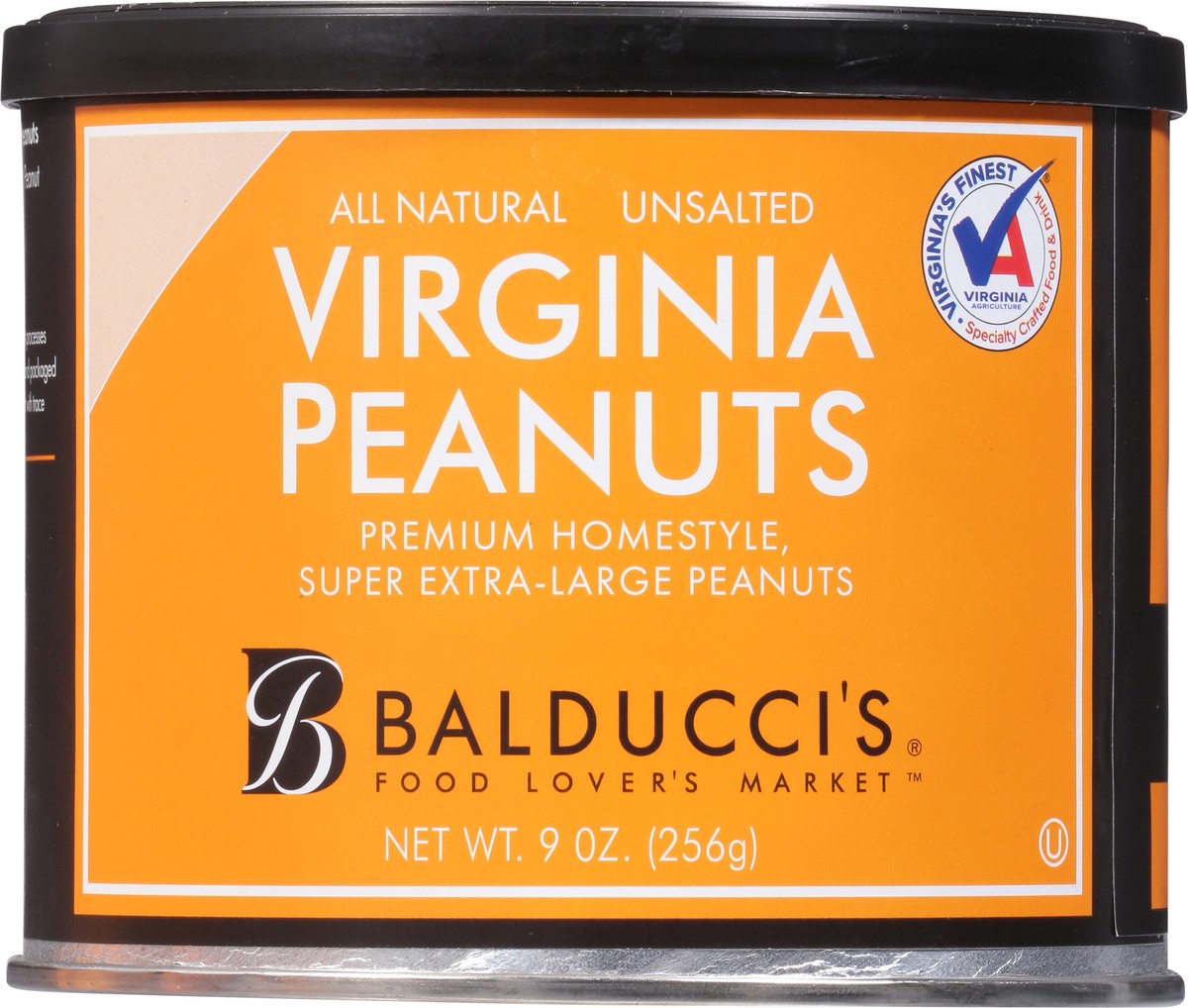 slide 12 of 13, Balducci's Virginia Unsalted Peanuts 9 oz, 9 oz