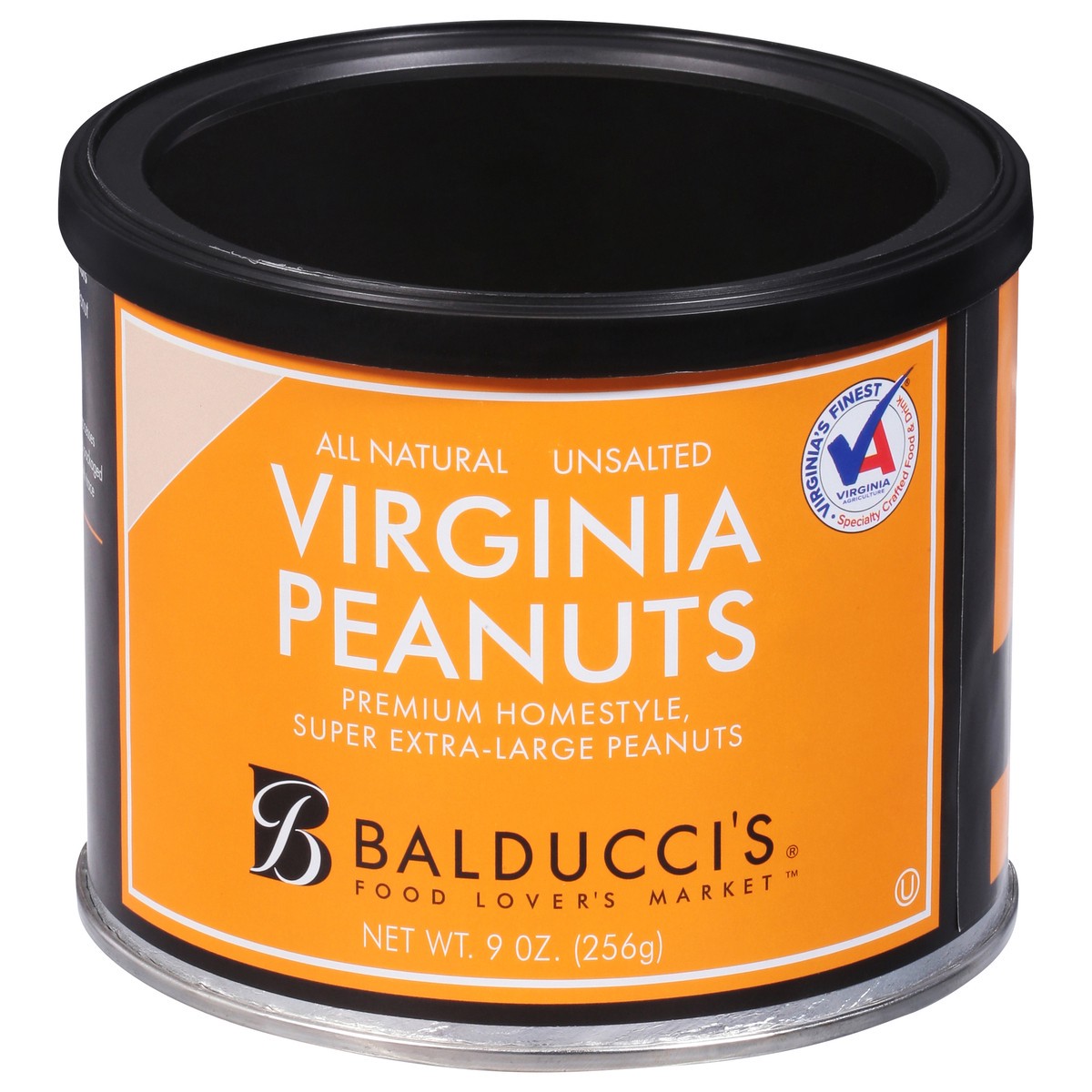 slide 1 of 13, Balducci's Virginia Unsalted Peanuts 9 oz, 9 oz