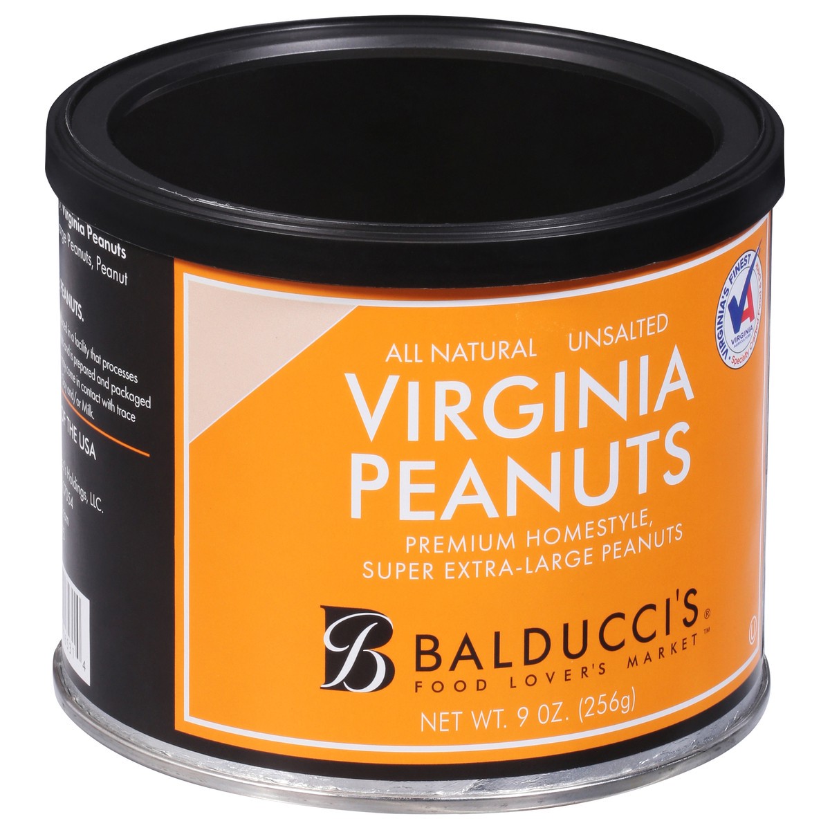 slide 6 of 13, Balducci's Virginia Unsalted Peanuts 9 oz, 9 oz