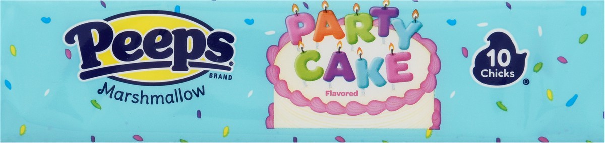 slide 8 of 14, Peeps Party Cake Flavored Marshmallow 10 ea, 3 oz