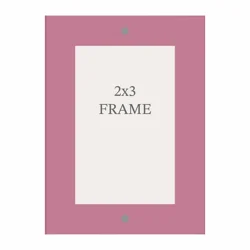New View Rectangular Frame 2x3 Inches