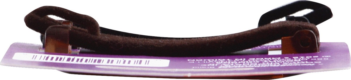 slide 2 of 7, Goody Slideproof Flocked Barrette Small, 2 ct