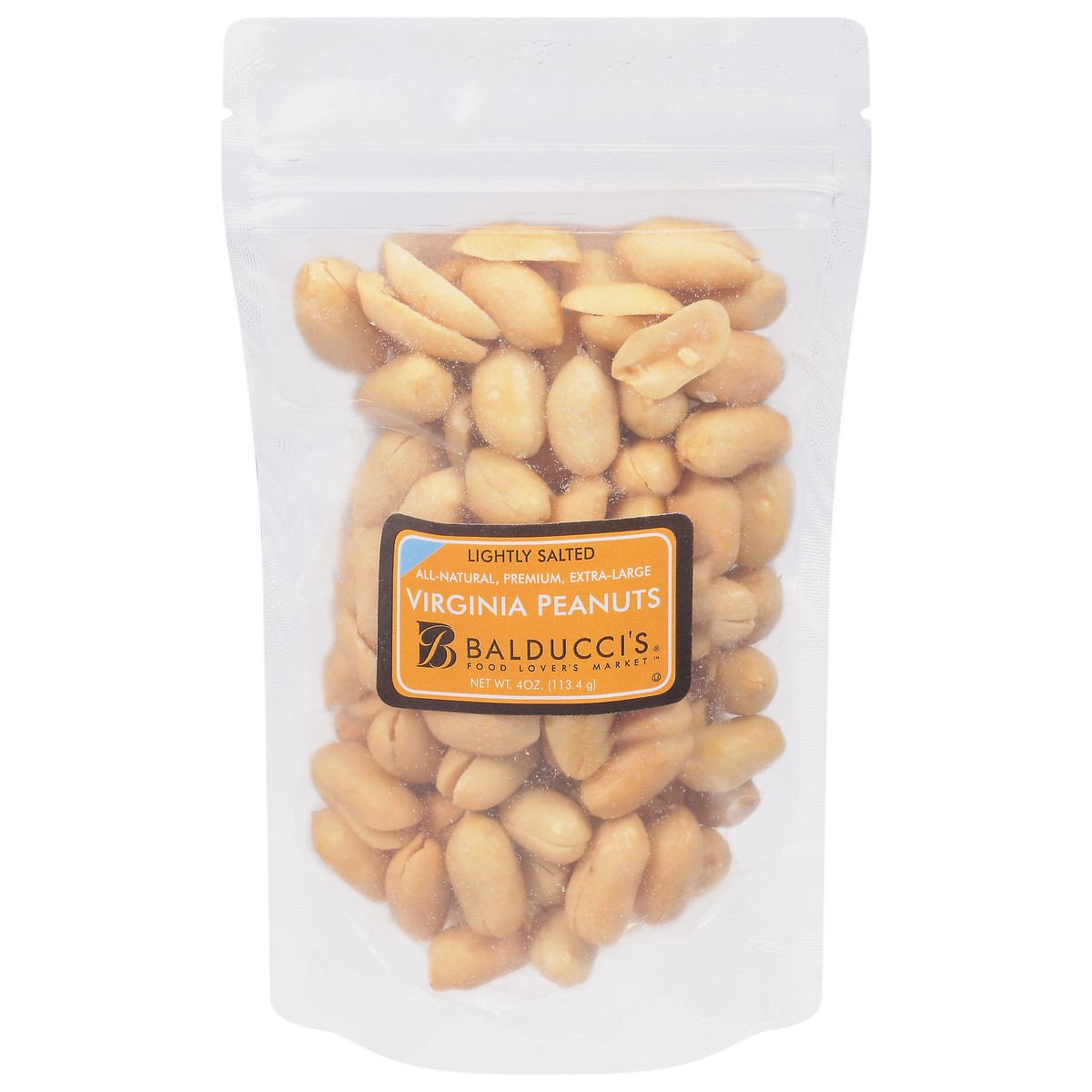 slide 5 of 13, Balducci's Virginia Lightly Salted Peanuts 4 oz, 4 oz