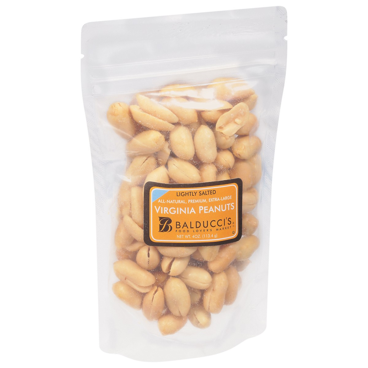 slide 6 of 13, Balducci's Virginia Lightly Salted Peanuts 4 oz, 4 oz