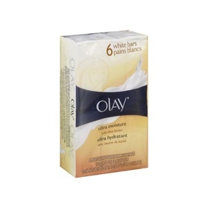 slide 1 of 1, Olay Ultra Moisture Beauty Bar With Shea Butter 4 OZ, 6CT, 24 oz