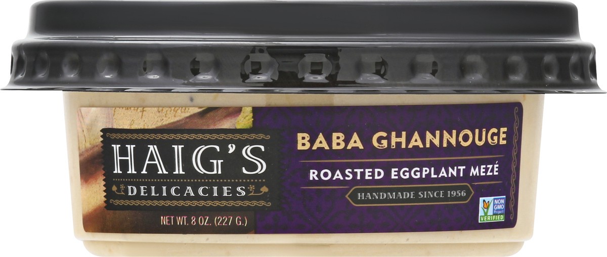 slide 1 of 9, Haig's Roasted Eggplant Meze Baba Ghannouge 8 oz, 8 oz