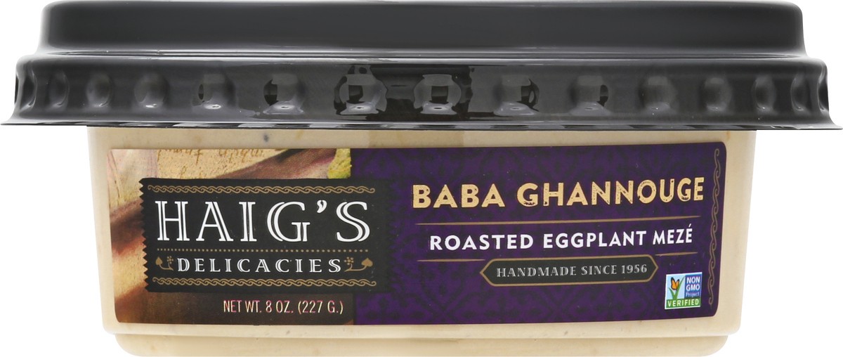 slide 6 of 9, Haig's Roasted Eggplant Meze Baba Ghannouge 8 oz, 8 oz