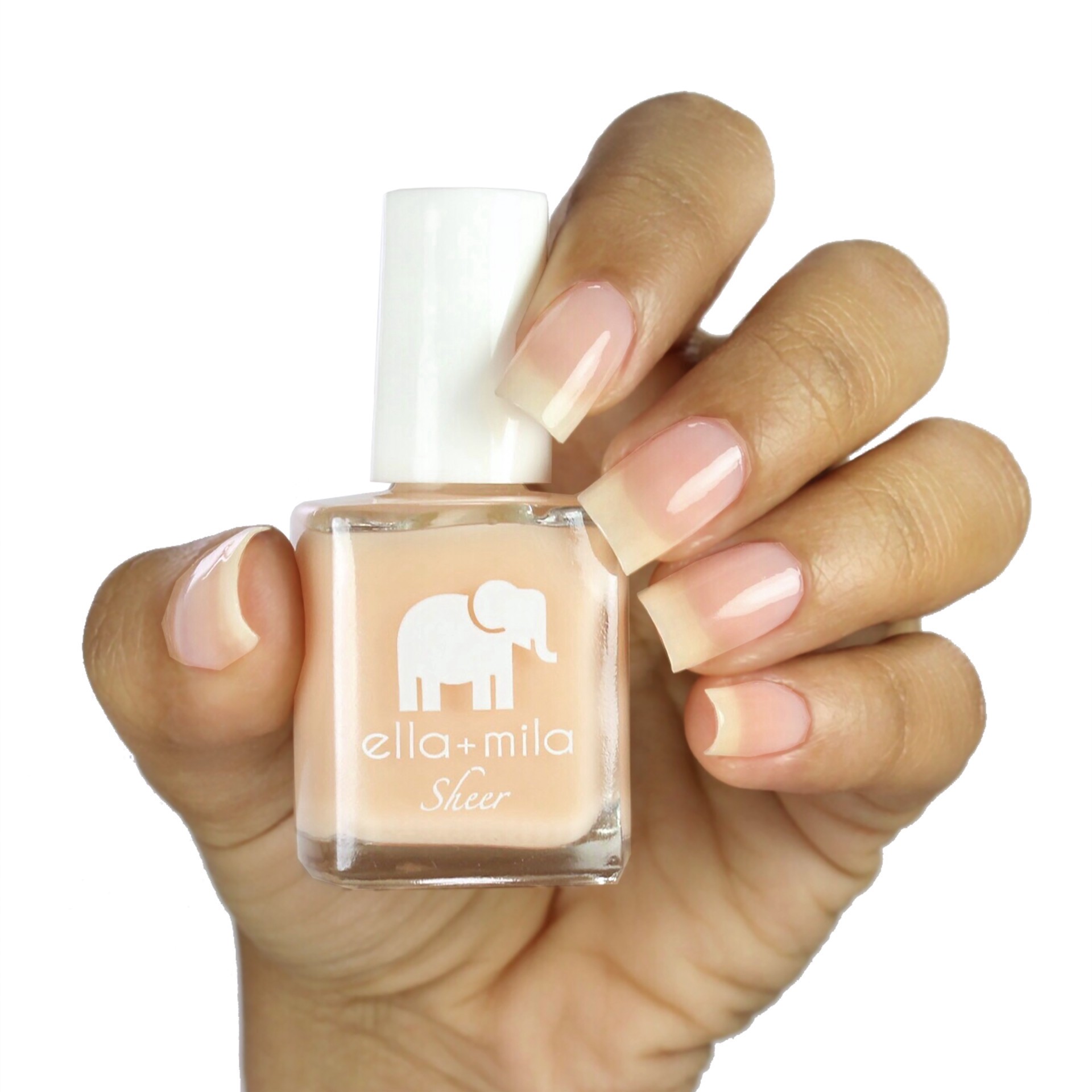 slide 3 of 3, ella+mila Nail Polish, Bare, 0.45 fl oz