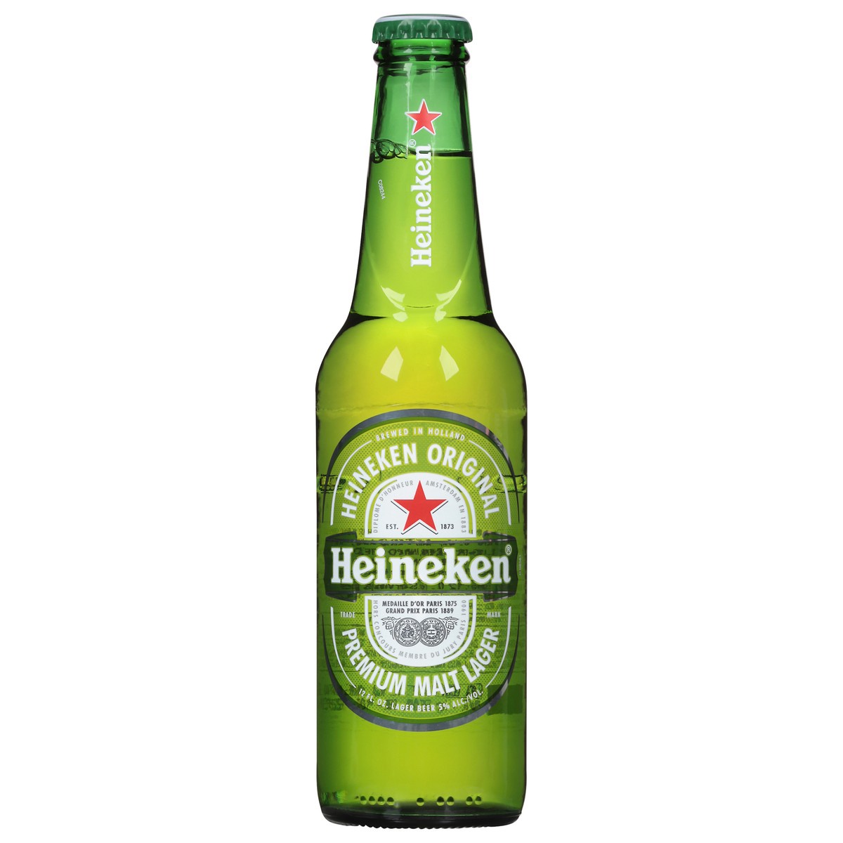 slide 1 of 9, Heineken Single Bottle, 12 oz