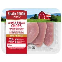 Shady Brook Farms 98% Fat Free Turkey Breast Chops - 4 ct Fresh