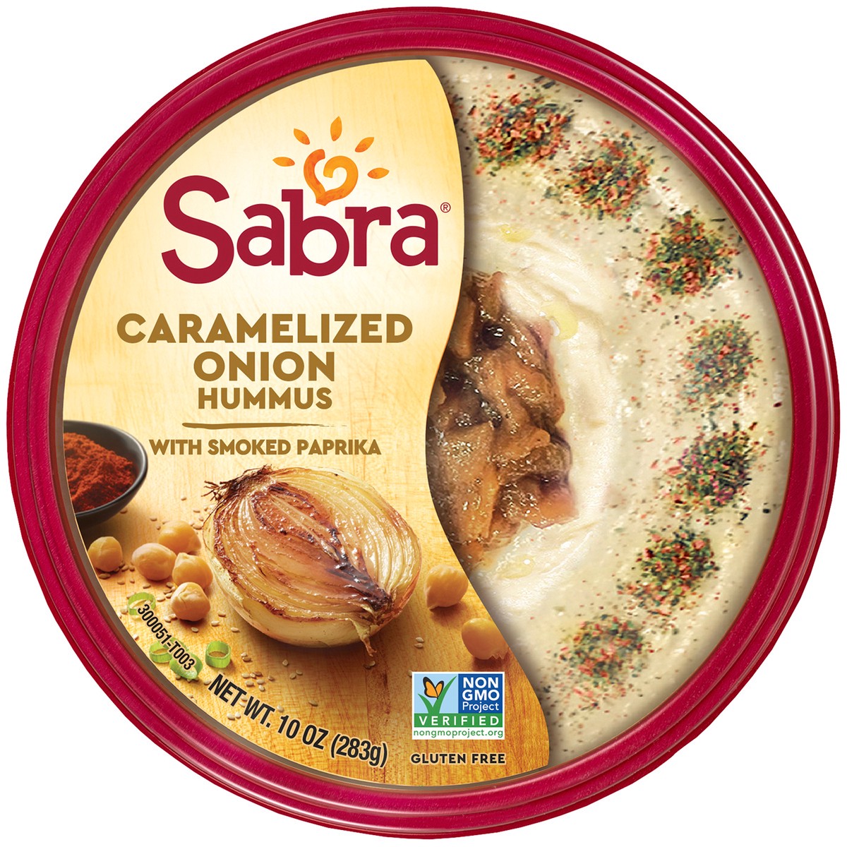 slide 7 of 7, Sabra Caramelized Onion Hummus 10 oz. Tub, 10 oz
