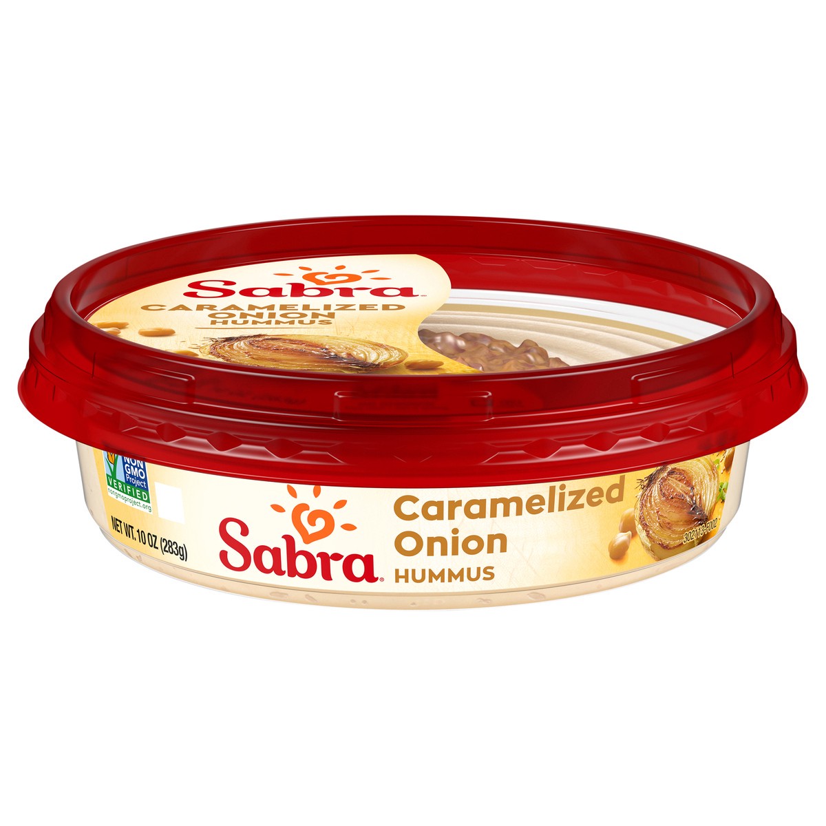 slide 1 of 7, Sabra Caramelized Onion Hummus, 10oz, 10 oz