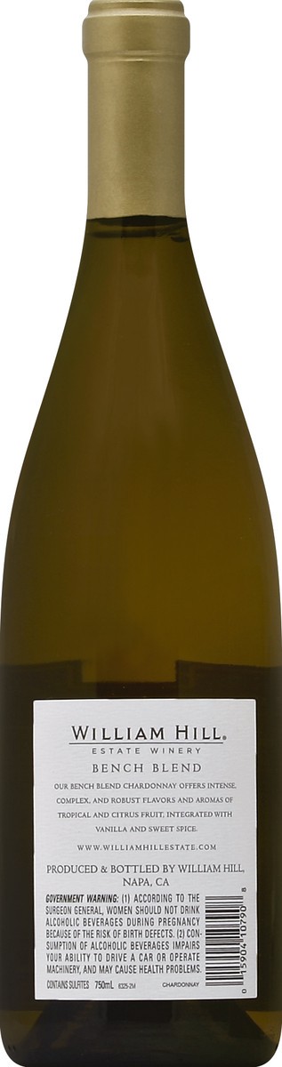 slide 6 of 7, William Hill Gold Reserve Chardonnay, 750 ml