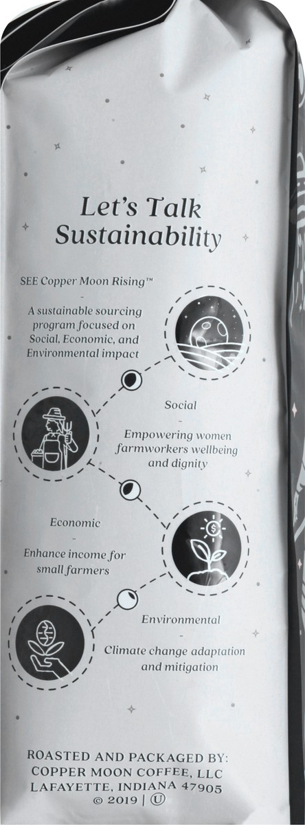 slide 4 of 12, Copper Moon Cooper Moon Hawaiian Hazlenut Whole Bean Medium Roast - 2 lb, 2 lb